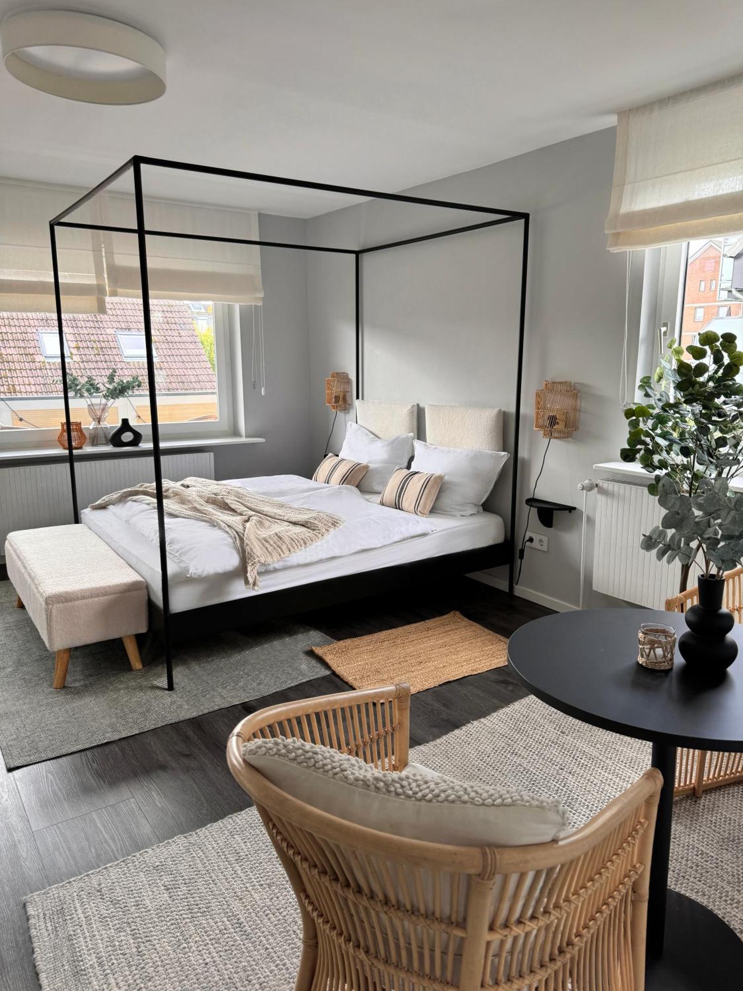 Seaside Rooms - Design-Apartment Mit Balkon & Parkplatz - Inklusive Strandkorb Direkt Am Wasser Und Spa & Sauna Saisonal 比苏姆 外观 照片