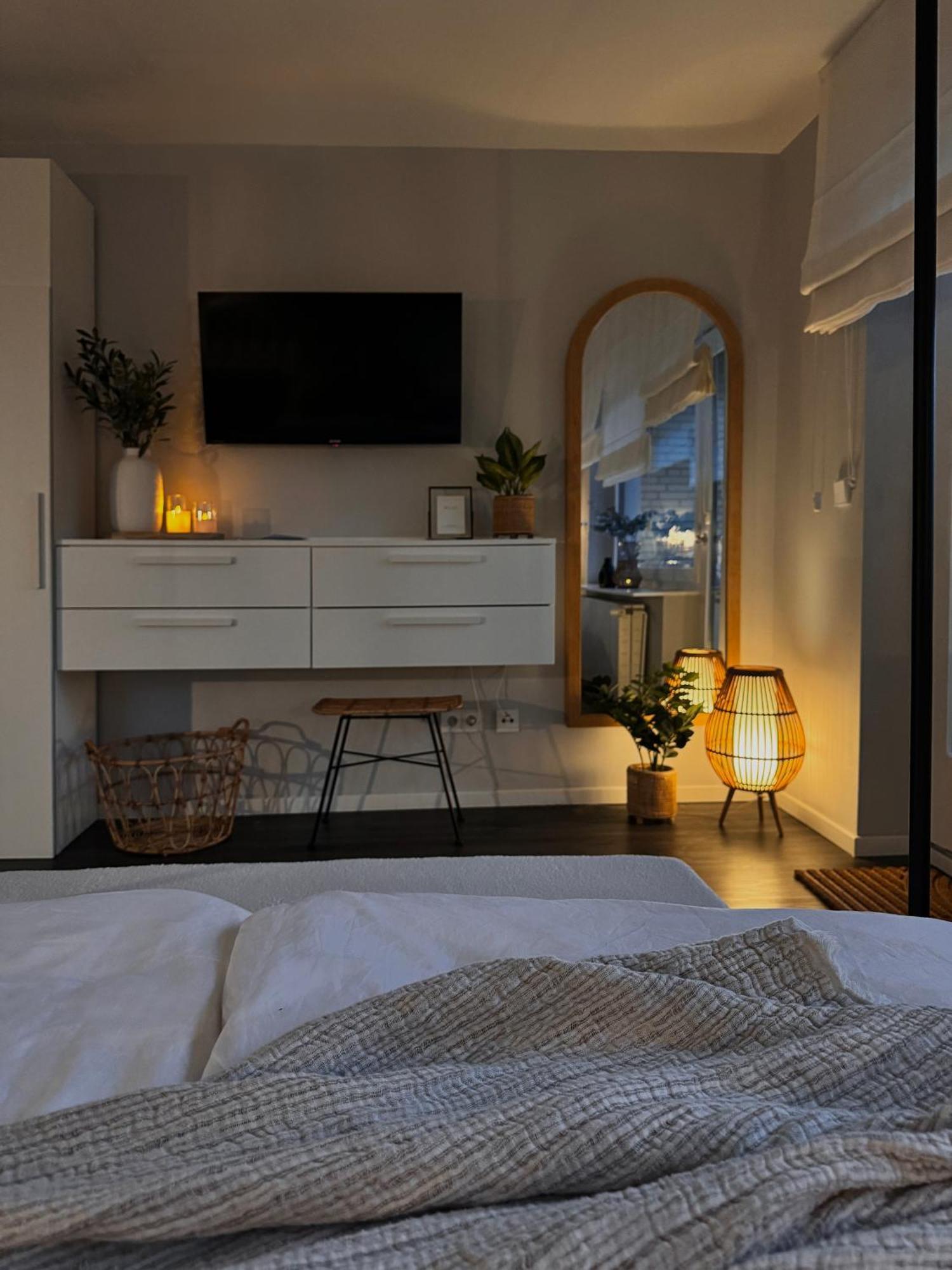 Seaside Rooms - Design-Apartment Mit Balkon & Parkplatz - Inklusive Strandkorb Direkt Am Wasser Und Spa & Sauna Saisonal 比苏姆 外观 照片