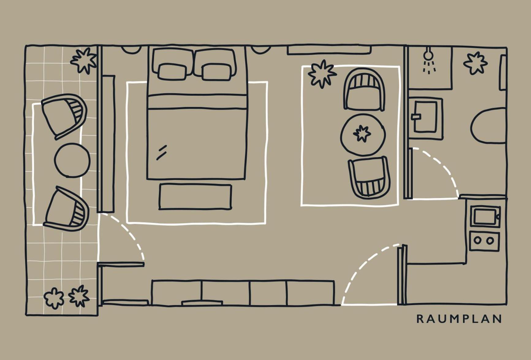 Seaside Rooms - Design-Apartment Mit Balkon & Parkplatz - Inklusive Strandkorb Direkt Am Wasser Und Spa & Sauna Saisonal 比苏姆 外观 照片